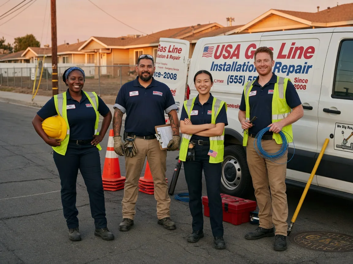 Gas Line Installation company in Underwood, IA
